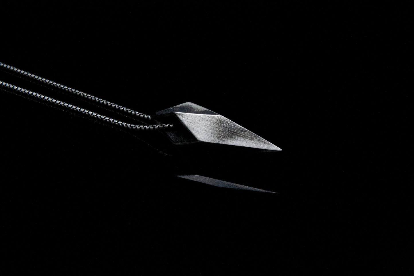 Milan little pendant necklace in silver, Little MXP