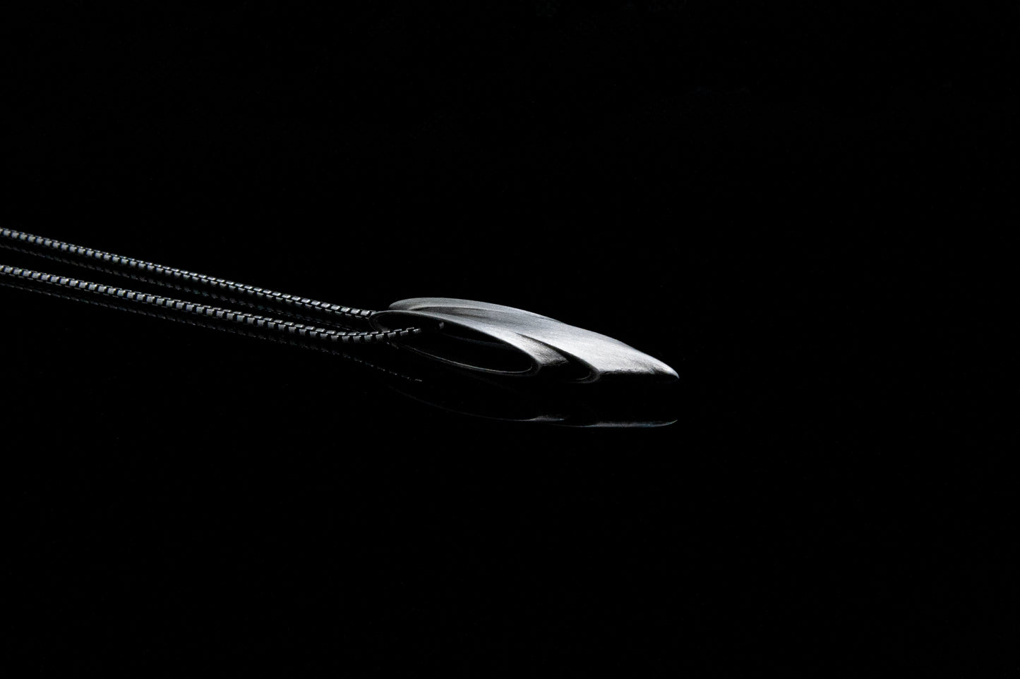 Delhi little pendant necklace in silver, Little DEL