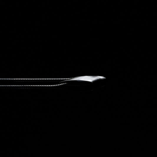 Paris little pendant necklace in silver, Little CDG