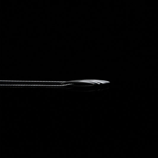 Tel Aviv little pendant necklace in silver, Little TLV